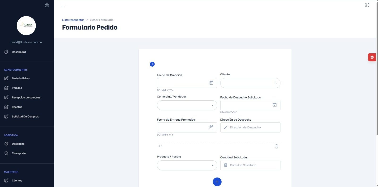 modulo abastecimiento